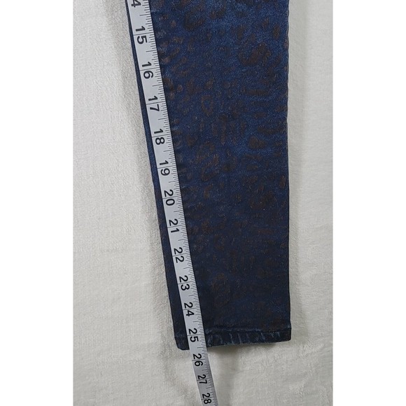 JOE'S JEANS Girls Size 12 Leopard Brown Velvet Skinny Slim Fit Legging Pants - Picture 15 of 16